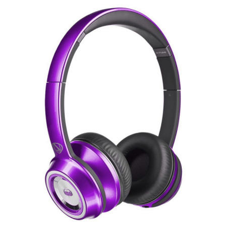 Monster NTune Candy Purple On-Ear Headphones