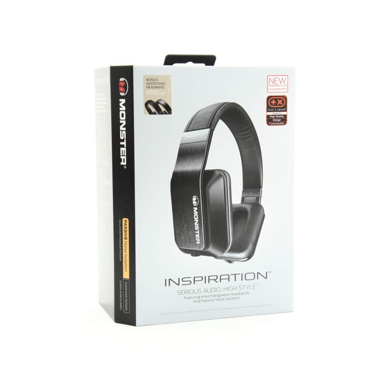 Monster Inspiration Over-Ear Noise Cancelling Headphones - Black