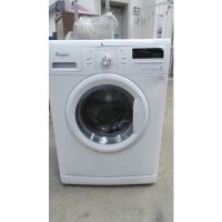 GRADE A3 - Heavy cosmetic damage - Whirlpool WWDC7122 6th Sense 7kg 1200rpm Freestanding Washing Machine White