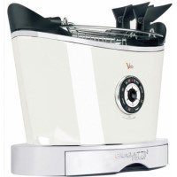 Bugatti 13-VOLOC1 Volo 2-slice Toaster - White