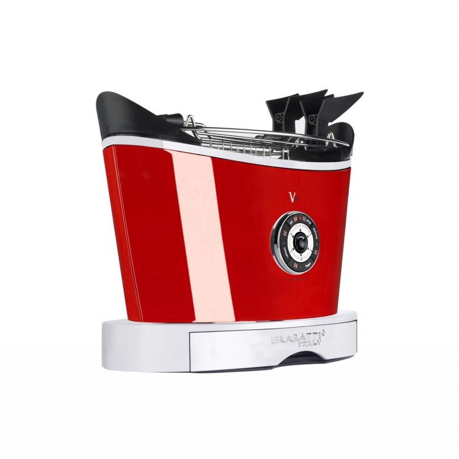 Bugatti Toaster Sale Bugatti 13-VOLOC3 Volo 2-slice Toaster - Red | Appliances Direct