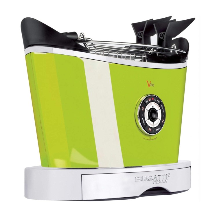 Bugatti 13-VOLOCM Volo 2-slice Toaster - Green