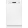 Miele G4720SCiwh 9 Place Slimline Semi-integrated Dishwasher White Panel