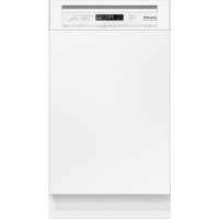 Miele G4720SCiwh 9 Place Slimline Semi-integrated Dishwasher White Panel