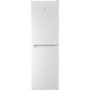 Refurbished Indesit LD85F1W 189x60cm 296 Litre Freestanding Fridge Freezer - Polar White