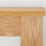Adam Modern Oak Fireplace Mantel with Colorado Electric Fire in Chrome - Solus