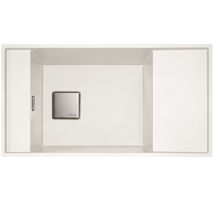 Franke Fresno 111 Single Bowl Undermount White Fragranite Kitchen Sink