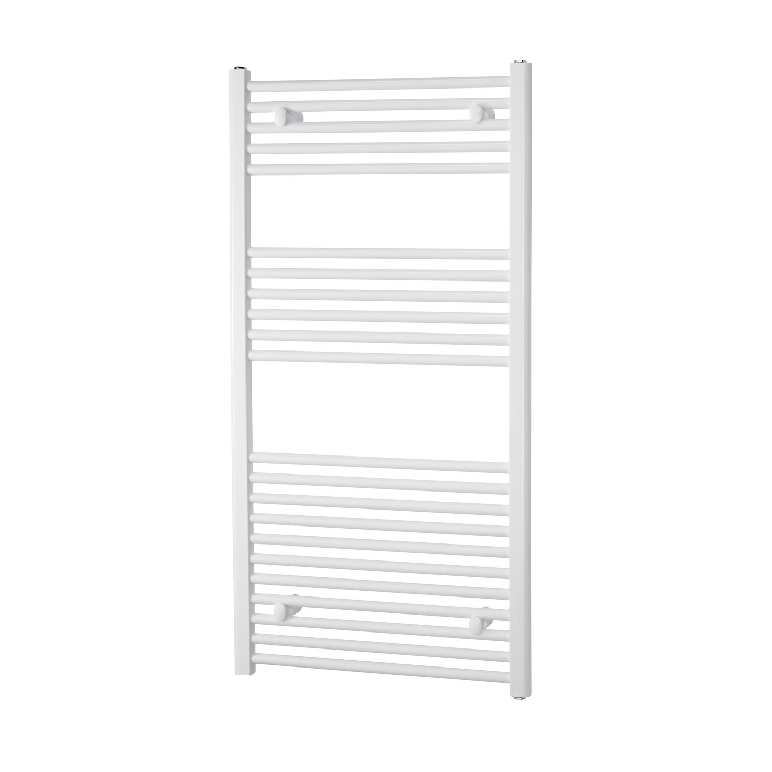 White Heated Towel Rail Radiator 1186 x 450mm - Richmond