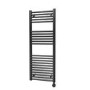 Towelrads Richmond Black Thermostatic Electric Towel Radiator 691 x 450mm