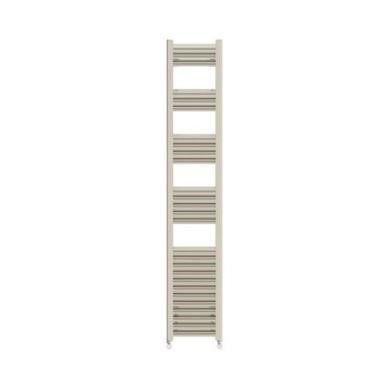 Brushed Aluminium Heated Towel Rail Radiator 1600 x 300mm - Eton