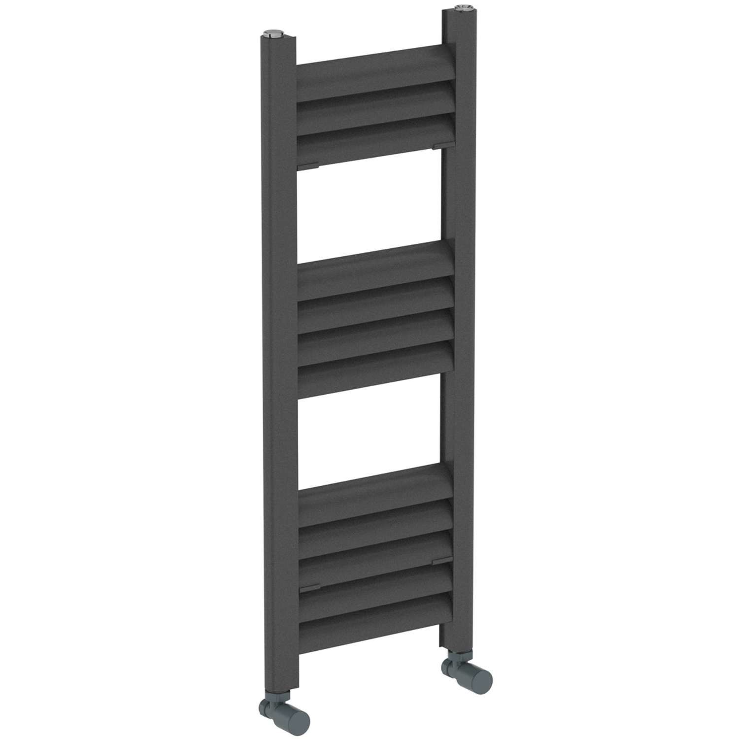 Anthracite Heated Towel Rail Radiator 800 x 300mm - Eton