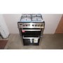 GRADE A2 - Light cosmetic damage - iQ 60cm Double Oven Dual Fuel Cooker - Stainless Steel