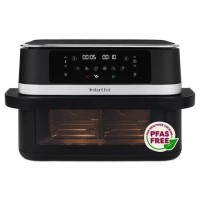 Instant Pot Vortex VersaZone 12L Air Fryer PFAS Free Large Twin 6L Baskets 8-in-1 Dehydrate Grill Bake Roast Reheat Easy Clean Dishwasher Safe Black Pepper