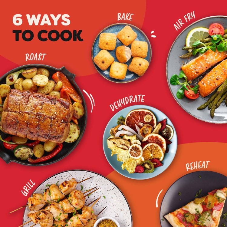 Instant Pot Vortex VersaZone 12L Air Fryer PFAS Free Large Twin 6L Baskets 8-in-1 Dehydrate Grill Bake Roast Reheat Easy Clean Dishwasher Safe Black Pepper