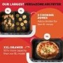 Instant Pot Vortex VersaZone 12L Air Fryer PFAS Free Large Twin 6L Baskets 8-in-1 Dehydrate Grill Bake Roast Reheat Easy Clean Dishwasher Safe White