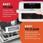 Instant Pot Vortex VersaZone 12L Air Fryer PFAS Free Large Twin 6L Baskets 8-in-1 Dehydrate Grill Bake Roast Reheat Easy Clean Dishwasher Safe White