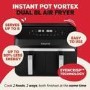 Instant Pot Vortex 6-in-1 Dual Drawer Air Fryer - Black