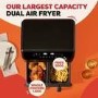 Instant Pot Vortex 6-in-1 Dual Drawer Air Fryer - Black