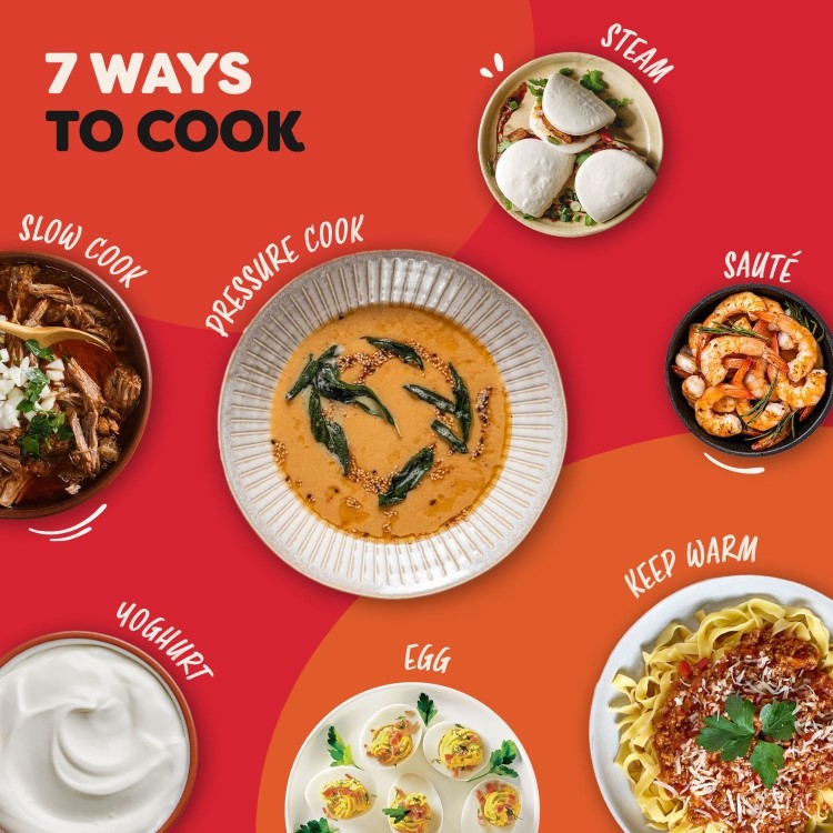 Instant Pot 140-8000-01-UK Classic Mini 3.8L 7-in-1 Multi Cooker – Fast & Easy One-Pot Meals