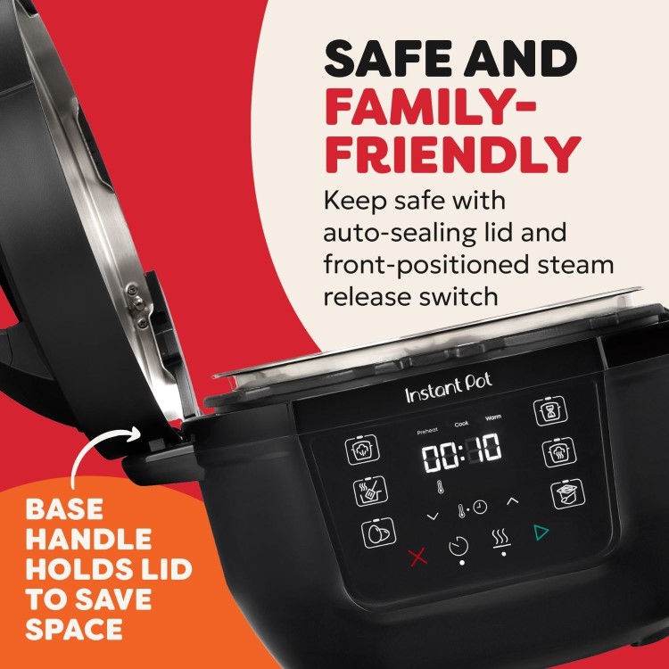 Instant Pot 140-8000-01-UK Classic Mini 3.8L 7-in-1 Multi Cooker – Fast & Easy One-Pot Meals