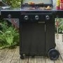 Char-Broil Essential 3G - 3 Burner Gas BBQ Grill - Black