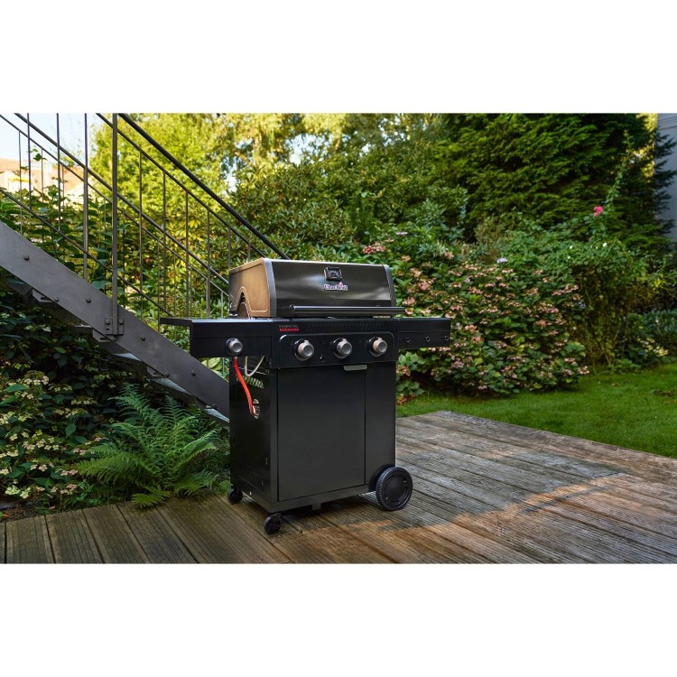 Char-Broil Essential 3G - 3 Burner Gas BBQ Grill - Black