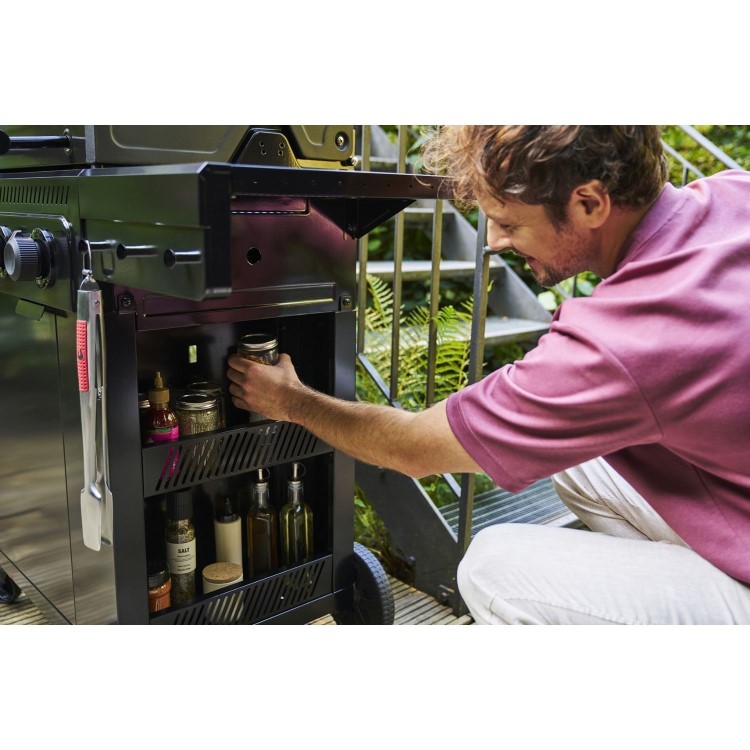 Char-Broil Essential 4G - 4 Burner Gas BBQ Grill - Black