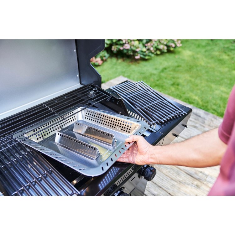 Char-Broil Essential 4G - 4 Burner Gas BBQ Grill - Black
