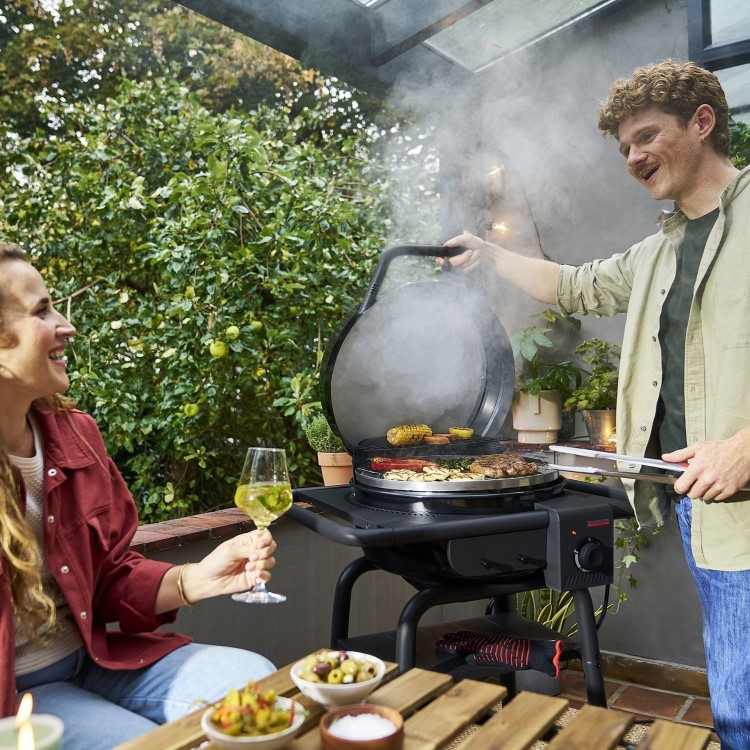 Char-Broil Patio Bistro Gas - Single Burner Dual Fuel BBQ Grill