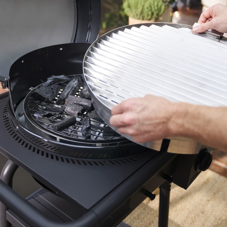 Char-Broil Patio Bistro Gas - Single Burner Dual Fuel BBQ Grill