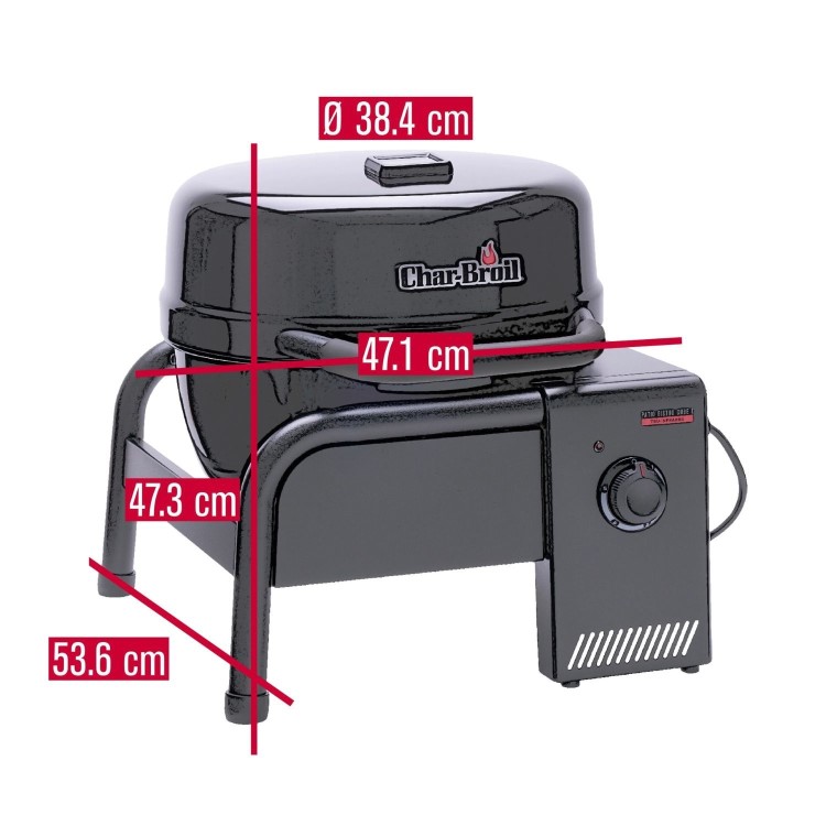 Char-Broil Patio Bistro Tabletop - Single Burner Electric BBQ Grill