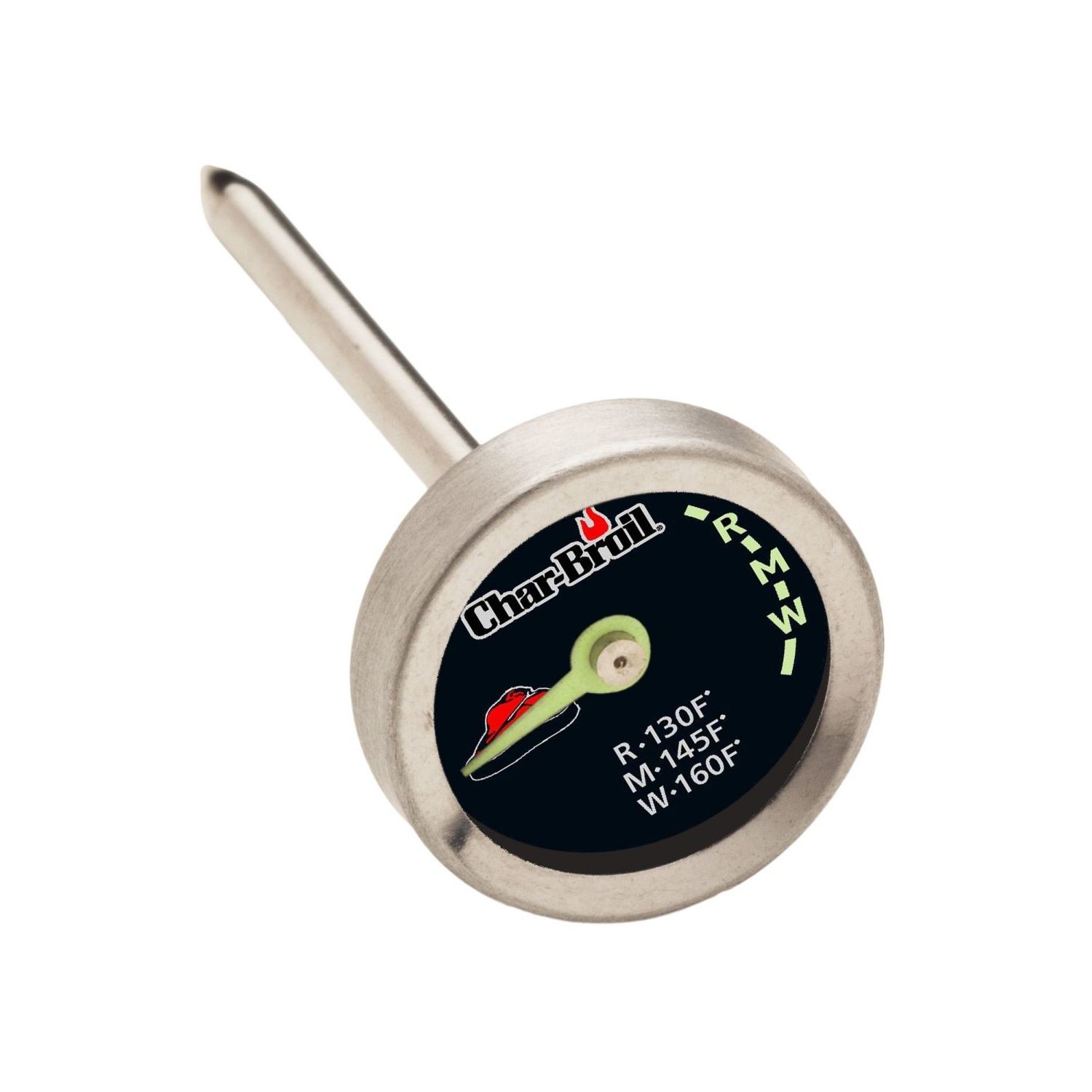 CharBroil Stainless Steel Thermometers Set of 4 140546