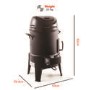 Char-Broil The Big Easy - Single Burner Gas Smoker Roaster and BBQ Grill