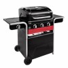 Char-Broil Gas2Coal 330 - 3 Burner Dual Fuel BBQ Grill with Side Burner