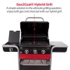 Refurbished Char-Broil Gas2Coal 330 Dual Fuel BBQ - 3 Burner Gas &amp; Charcoal Grill with Side Burner