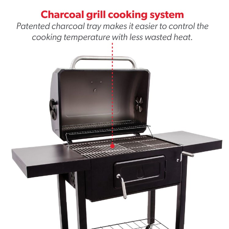 Char-Broil Performance Charcoal 3500 - Charcoal Grill BBQ