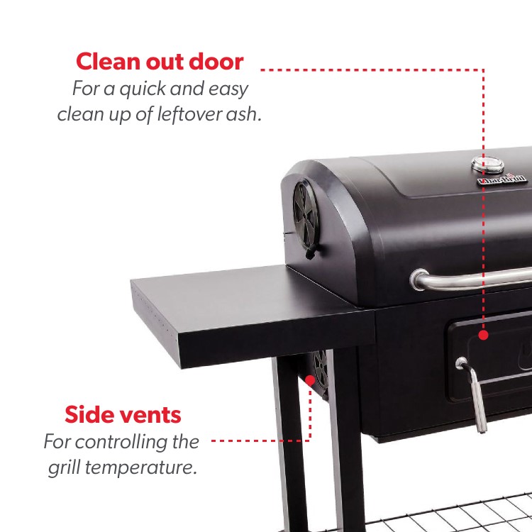 Char-Broil Performance Charcoal 3500 - Charcoal Grill BBQ