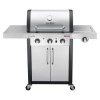 Char-Broil Professional Series 3400S - 3 Burner Gas BBQ Grill - Stainless Steel