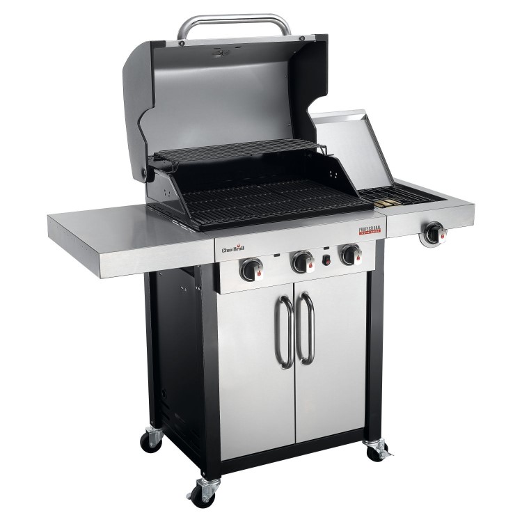 Refurbished Char-Broil Professional Series 3400S Gas BBQ Grill in Stainless Steel