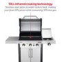 Refurbished Char-Broil Professional Series 3400S Gas BBQ Grill in Stainless Steel