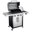 Char-Broil Professional Series 3400S - 3 Burner Gas BBQ Grill - Stainless Steel