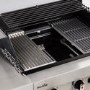 Char-Broil Professional Series 4400S - 4 Burner Gas BBQ Grill with Side Burner - Stainless Steel