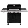 Char-Broil Performance Series 340B - 3 Burner Gas BBQ Grill with Side Burner - Black