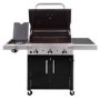 Char-Broil Performance Series 340B - 3 Burner Gas BBQ Grill with Side Burner - Black