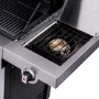Char-Broil Professional 4600 Double Header - 4 Burner BBQ Grill with Side Burner - Stainless Steel