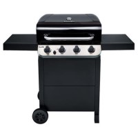 Refurbished Char-Broil Convective 410B - 4 Burner Gas BBQ Grill - Black