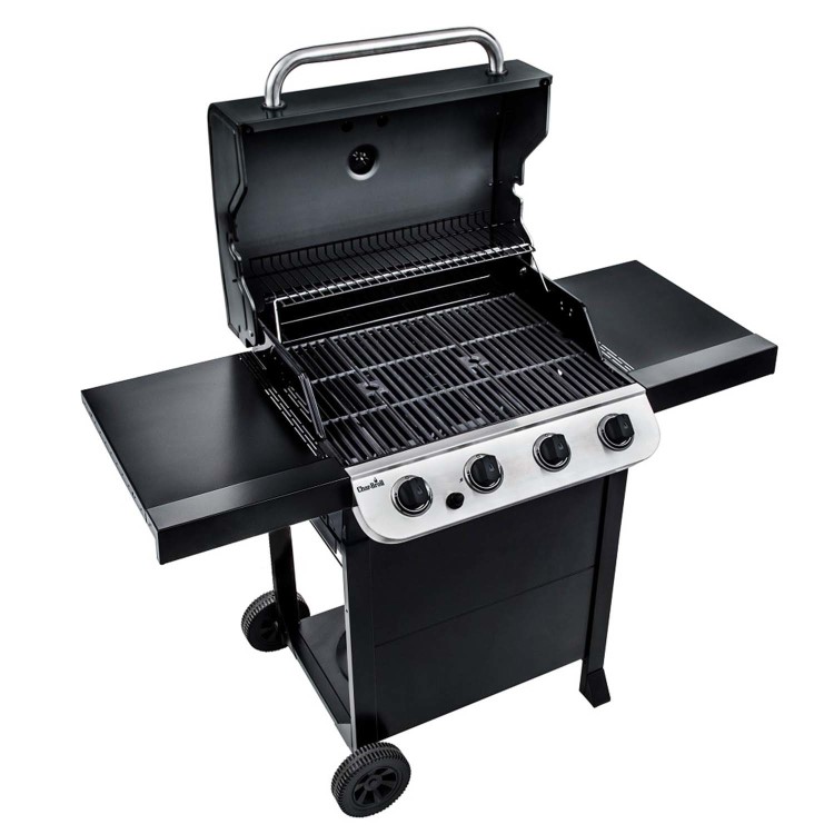 Refurbished Char-Broil Convective 410B - 4 Burner Gas BBQ Grill - Black