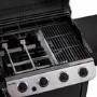 Refurbished Char-Broil Convective 410B - 4 Burner Gas BBQ Grill - Black