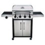 Char-Broil Convective 440S - 4 Burner Gas BBQ Grill with Side Burner - Silver