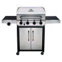 140846 Char-Broil Convective 440S - 4 Burner Gas BBQ Grill with Side Burner - Silver